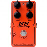 Xotic Effects},description:The BB Preamp from Xotic opens your tonal options to a wide variety of sounds. From pristine clean boost to smooth overdriven sound, the BB Preamp lets y