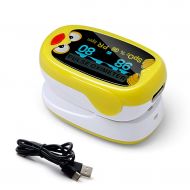 Xoytn Digital Fingertip Pulse Oximeter, Portable SpO2 Blood Oxygen Monitor for 1-12 Years Old Children...
