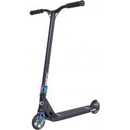 Xspec Pro Stunt Kick Scooter with Freestyle BMX Handlebars, Neo Chrome Rainbow Trick Scooter, with 110mm Wheels & ABEC-7 - (Anodized Neo Chrome Purple/Blue or Matte Black)
