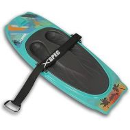 Xspec Kneeboard with Hook Strap for Knee Surfing Boating Waterboarding Kneeling with Padded Foam Surface for Kids, Teens & Adults