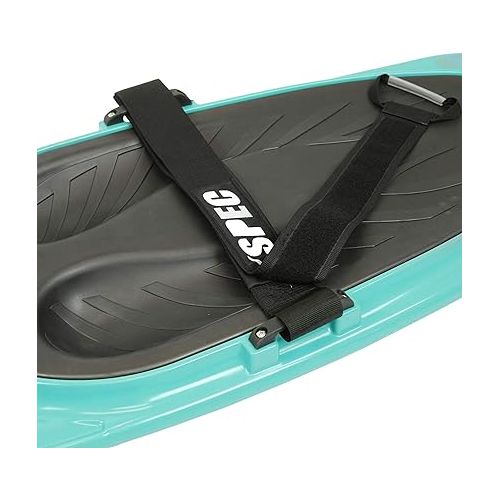  Xspec Kneeboard with Hook Strap for Knee Surfing Boating Waterboarding Kneeling with Padded Foam Surface for Kids, Teens & Adults