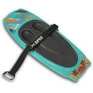 [아마존베스트]Xspec Kneeboard with Hook Strap for Knee Surfing Boating Waterboarding Kneeling with Padded Foam Surface for Kids, Teens & Adults