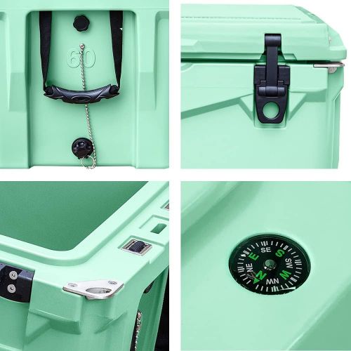  Xspec Roto Molded High Performance Camping Cooler Ice Chest Large Pro Tough Durable Outdoor Overland Rotomolded Hard Cooler