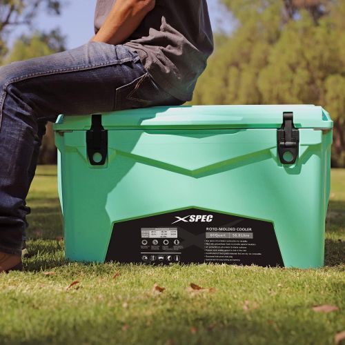  Xspec Roto Molded High Performance Camping Cooler Ice Chest Large Pro Tough Durable Outdoor Overland Rotomolded Hard Cooler