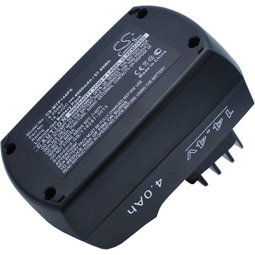  Xsplendor Replacement Battery for METABO BSZ 14.4, BSZ 14.4 Impuls, SBZ 14.4 Impuls ULA9.6-18 4000mAh Part NO 6.25482