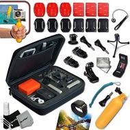 Xtech Camera ACCESSORIES KIT for GoPro HERO4 Hero 4, Hero3+ Hero 3+, HERO3 Hero 3, HERO2 Hero 2, HD Motorsports Hero, Surf Hero, GoPro Hero Naked, GoPro Hero 960, GoPro Hero HD 108