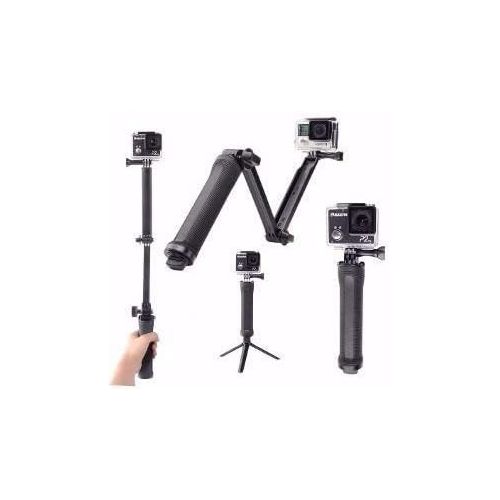 엑스테크 Xtech Premium 3 in 1 Handheld MONOPOD Pole for GoPro HERO Cameras, SMARTPHONES and Digital Cameras including Nikon Coolpix L840, L830, L820, L330, L320, L620, L610, P7800, P7700, P