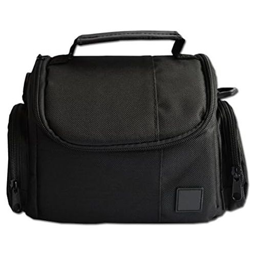 엑스테크 Xtech Well Padded Fitted Medium DSLR Camera Case Bag w/ Zippered Pockets and Accessory Compartments for Nikon D5500, D5300, D5200, D5100, D750, D7100, D7000, D810, D810A, D800, D610, D60