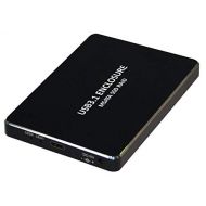 XtremPro XtremPro 11013 2.5 USB 3.1 Type-C SATA HDD/SSD Enclosure, Aluminum Casing w/ 12.5 Cable - Black (11013)