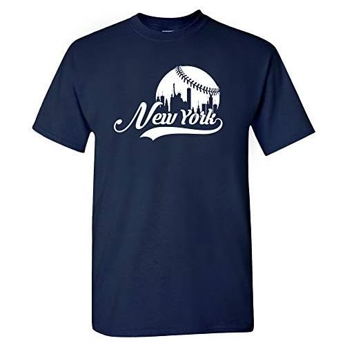  Xtreme Apparrel New York City Baseball Skyline Shirt