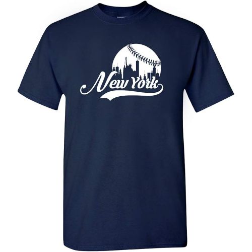  Xtreme Apparrel New York City Baseball Skyline Shirt