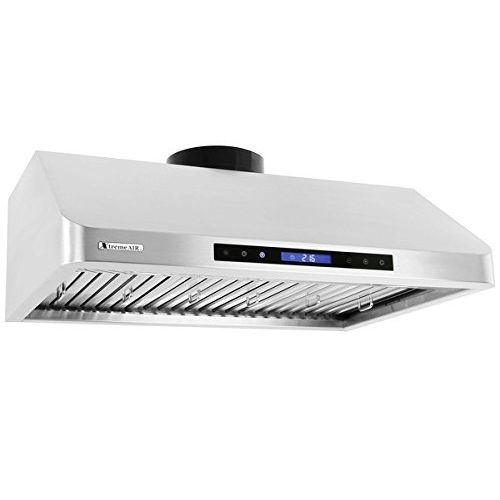  XtremeAIR XtremeAir PX10-U30 Under Cabinet Mount Range Hood with 900 CFM Baffle FilterGrease Drain Tunnel, 30