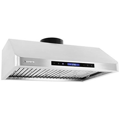  XtremeAIR XtremeAir PX10-U30 Under Cabinet Mount Range Hood with 900 CFM Baffle FilterGrease Drain Tunnel, 30