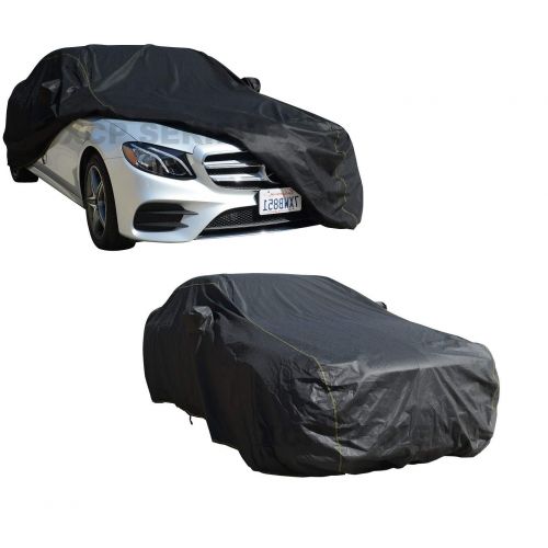  XtremeCoverPro CAR COVER 2010 2011 2012 2013 2014 Mercedes C-Class C250 C350 C63 AMG Car Accessories Indoor Outdoor Protection Dust Cover Best Vehicle Accessories with Pocket Mirror (Jet Black)