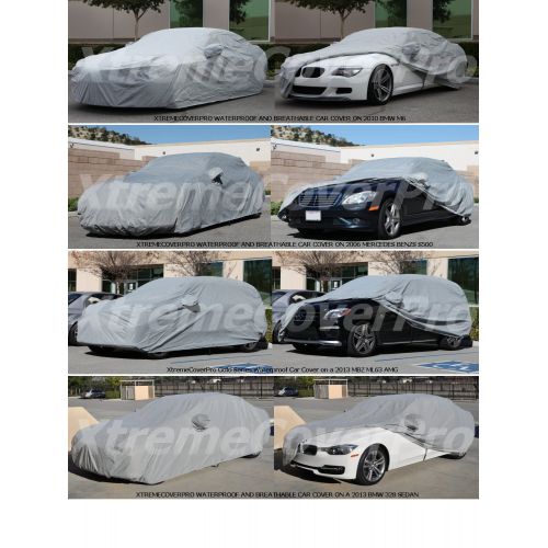  XtremeCoverPro CAR COVER 2010 2011 2012 2013 2014 Mercedes C-Class C250 C350 C63 AMG Car Accessories Indoor Outdoor Protection Dust Cover Best Vehicle Accessories with Pocket Mirror (Jet Black)