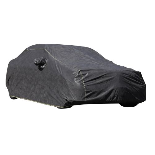  XtremeCoverPro XCP Series #1 Car Accessories is Car Cover, Best Automobile Indoor Outdoor Protection Dust Cover for most Sedan Car Cover SUV Car Cover, Vehicle Pocket Mirror (Plus Size up to 180, Black / Ye