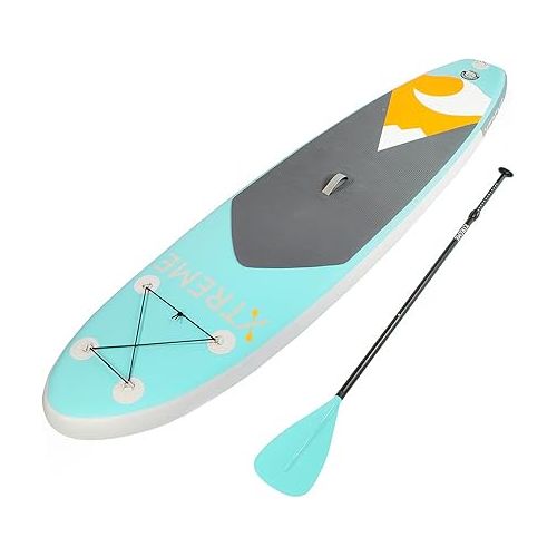  XtremepowerUS Inflatable Stand Up Paddle Board Set,Adjustable Paddle, Backpack and Pump