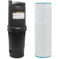 XtremepowerUS 120sqf Pool Cartridge Filter, In-Ground Swimming Pool and Spa