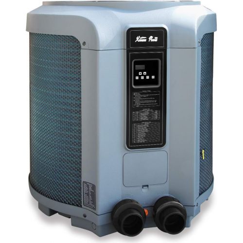  XtremepowerUS 53,000 BTU Heat Pump Titanium Super Quiet Swimming Pool Heat Pump Pool & Spa Heater Digital Display