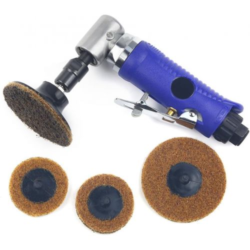  [아마존베스트]XtremepowerUS 23-Pieces Angle Head Air Die Grinder Polishing Debarring Surface Sanding Kit 1/4 Composite