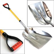 XtremepowerUS Big Scoop Aluminum Snow Shovel with Soft Grip Handle