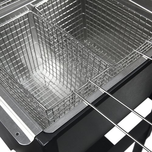  XtremepowerUS High-Pressure Triple Basket Deep Fryer 35 Height