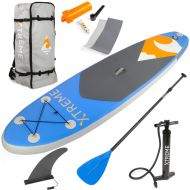 XtremepowerUS Inflatable Stand Up Paddle Board Set,Adjustable Paddle, Backpack and Pump