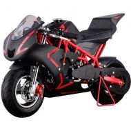 XtremepowerUS Hoverheart Mini Gas Power Pocket Bike, Ninja Motorcycle Ride-on 40CC 4-Stroke
