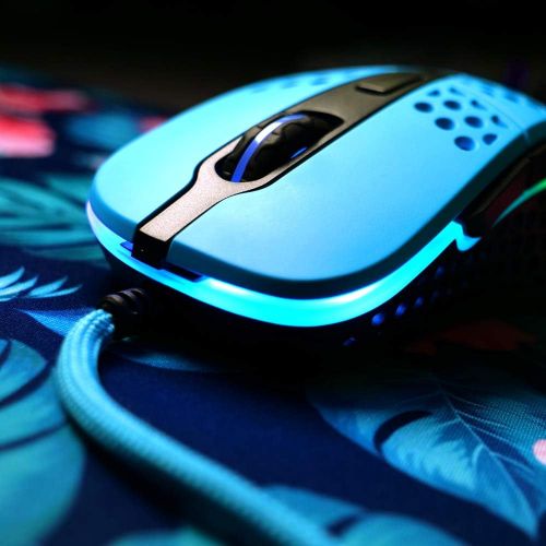  XTRFY M4 RGB, Gaming Mouse, Miami Blue