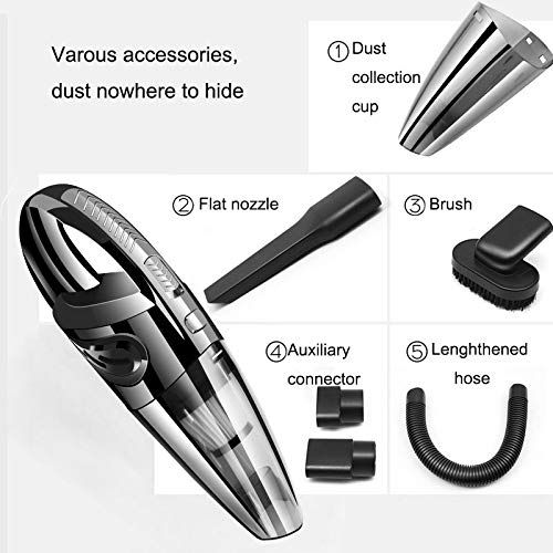 XuBa Portable Handheld USB Rechargeable Car Vacuum High Power Cordless Hand Held Car Vacuum Cleaner