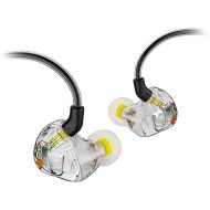 Xvive T9 Headphone in-Ear Monitor Earphone, Dual Balanced-Armature Drivers, Clear and ArticulateSound, Detachable Cable