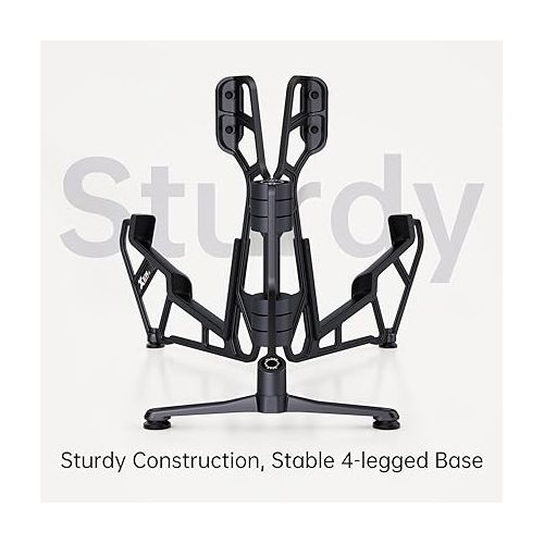  Xvive G1 Butterfly Guitar Stand Floor Universal for Electric, Acoustic, Bass guitar Folding and Sturdy Aluminum Frame