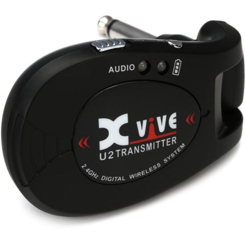  Xvive U2 Dual Transmitter Digital Wireless Guitar System - Black