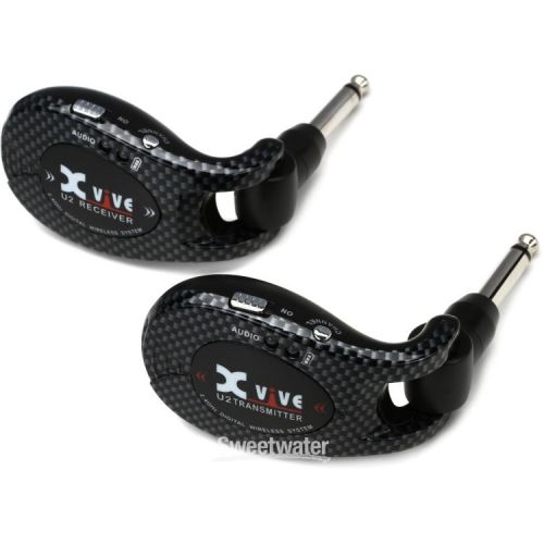  Xvive U2 Digital Wireless Guitar System - Carbon