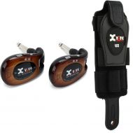 Xvive U2 Digital Wireless Guitar System and Strap Holder Bundle - 3-tone Sunburst