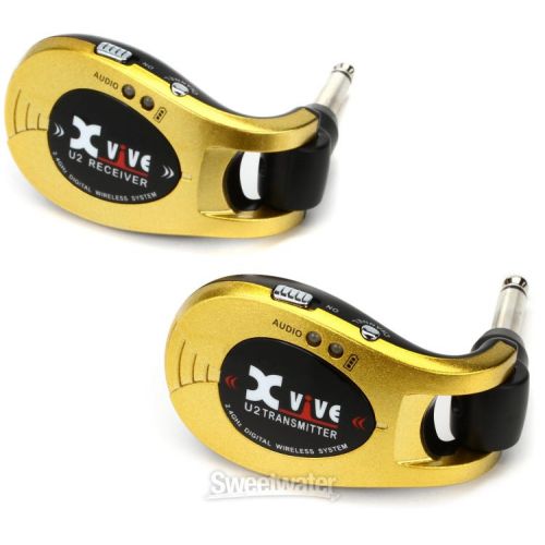  Xvive U2 Digital Wireless Guitar System - Gold