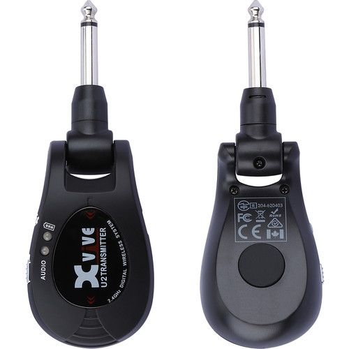  Xvive Audio U2 Digital Wireless System for Electric Guitars (Black, 2.4 GHz)