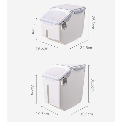  Y&J Pet Food Container Large Capacity Pet Storage Grain Sealed Barrel Fresh Feed Box Pet Food Pet Supplies