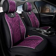 Y&Jack Full Set of Universal 5-seat Car Fully Enclosed Waterproof Pu Leather Linen Car Seat Cover