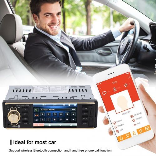  Y Style 4.1 1 DIN Auto Car MP5 MP3 Media Player Bluetooth Touch USB FM Stereo Radio + Cam EK