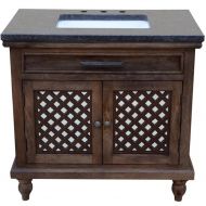 Y-Decor Mango Bathroom Vanity Brown