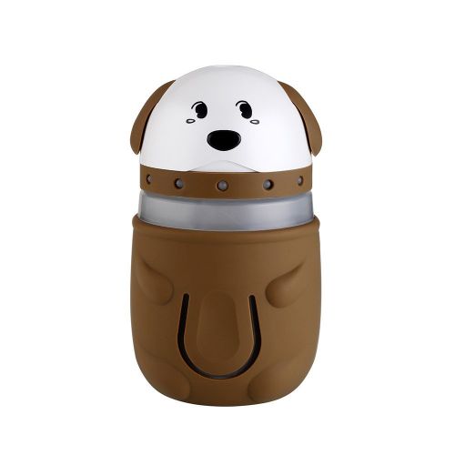  Y56 Cute Dog Ultraschall Luftbefeuchter Heimbuero Luftbefeuchter Mini Bunte Nachtlicht