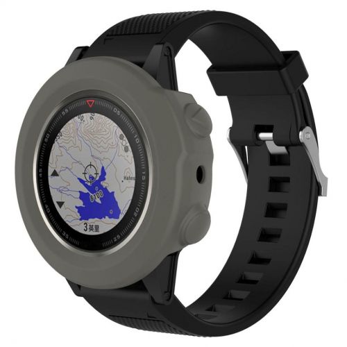  Y56 Case Cover Ersatzhuelle Schutzhuelle fuer Garmin Fenix 5X Plus Watch Silikonhuelle Ersatz-Silikon-Duenne Uhr-Kasten-Abdeckung