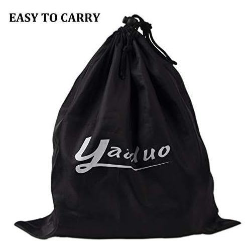  YAADUO Set of 8 Regulation Cornhole Bags, Duck Cloth Double Stiched - Standard Corn Hole Bean Bags for Tossing Game, Includes Tote Bags