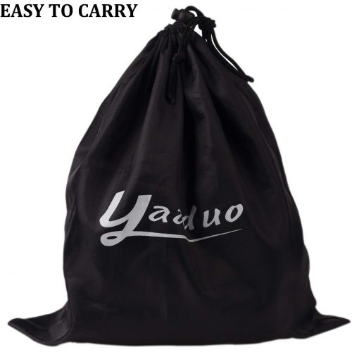  YAADUO Set of 8 Regulation Cornhole Bags, Duck Cloth Double Stiched - Standard Corn Hole Bean Bags for Tossing Game, Includes Tote Bags