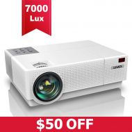 [아마존 핫딜] Projector, YABER Native 1920x 1080P Projector 6800 Lumens Upgrade Full HD Video Projector, ±45° 4D Keystone Correction,LCD LED Home & Outdoor Projector Compatible with Smartphone,P