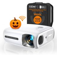 YABER Pro V7 9500L 5G WiFi Bluetooth Projector, Auto 6D Keystone Correction &4P/4D, Infinity Zoom, HD Portable Movie Projectors Home&Outdoor Video 4k Projector for iOS/Android etc.