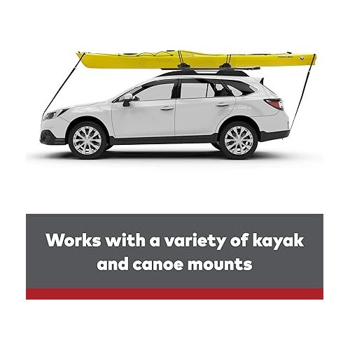  YAKIMA, ShowBoat 66 Rooftop Mounted Canoe and Kayak Load Assist System for Vehicles