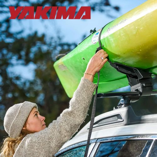  YAKIMA - DeckHand Roof Mounted Boat Rack for Vehicles, One Set of Mounts
