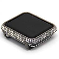 YALTOL Iwatch/Apple Watch Protection Frame with Rhinestone Diamond Metal Case Bezel for Apple Watch Series 4/3/2/1